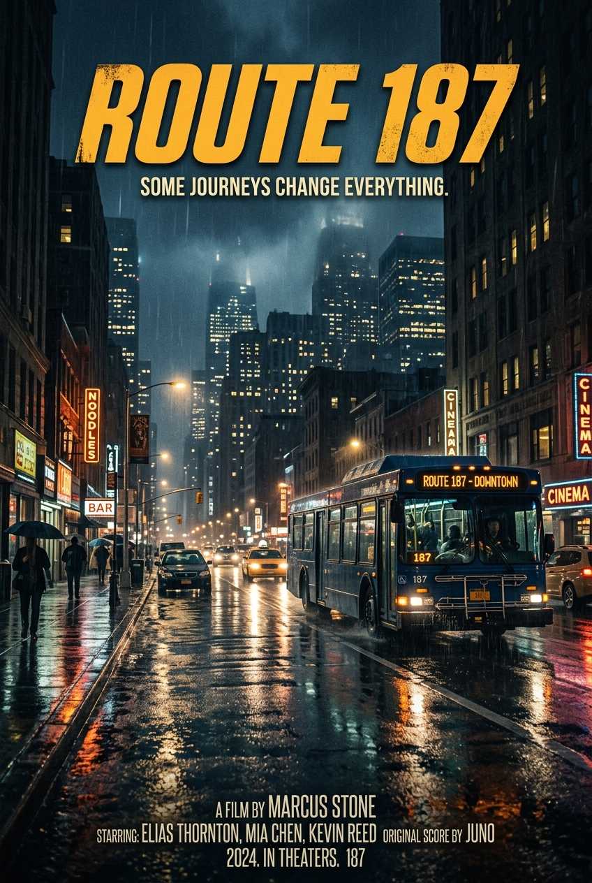 Route 187 Poster
