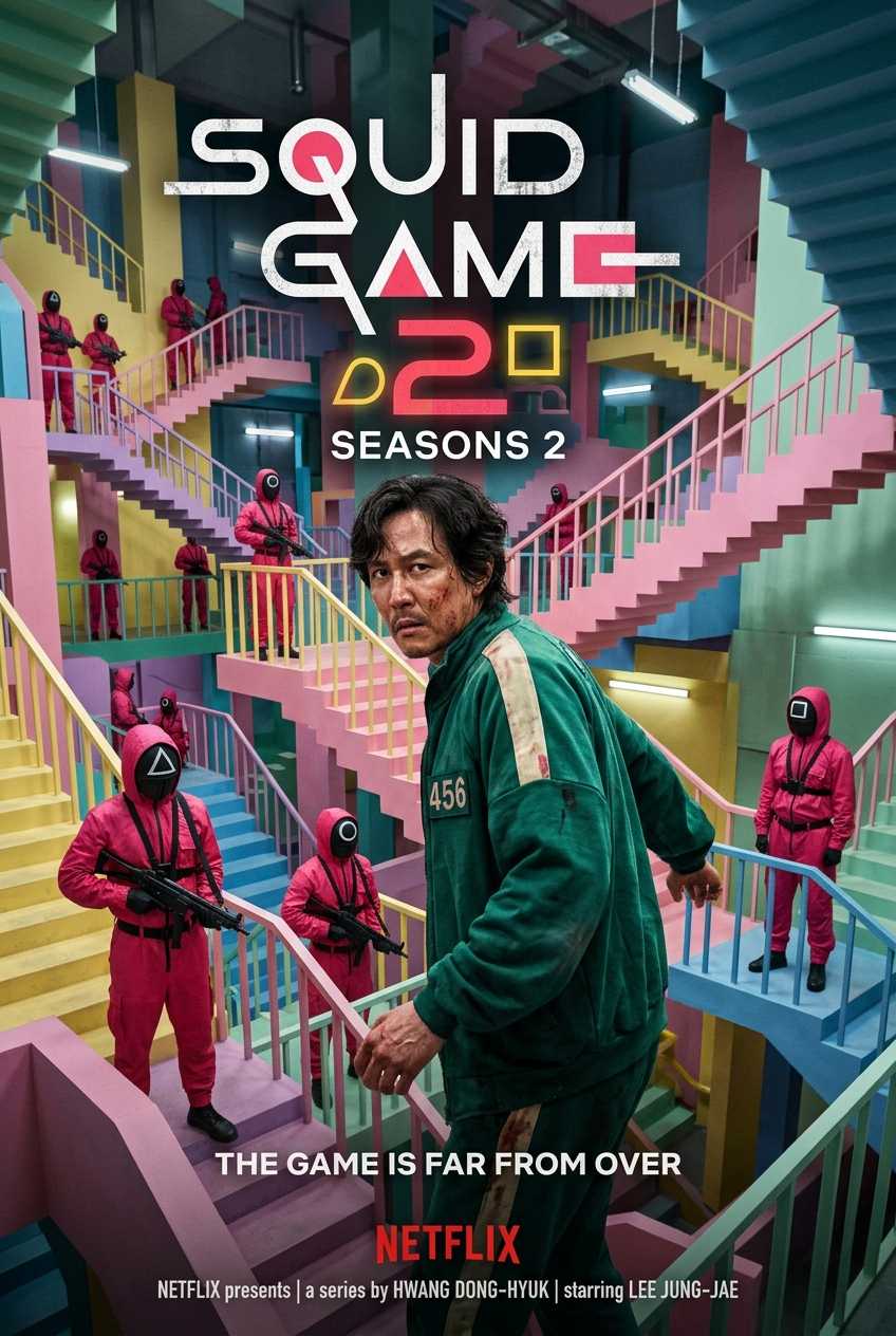 Squid Game Season 2 Poster