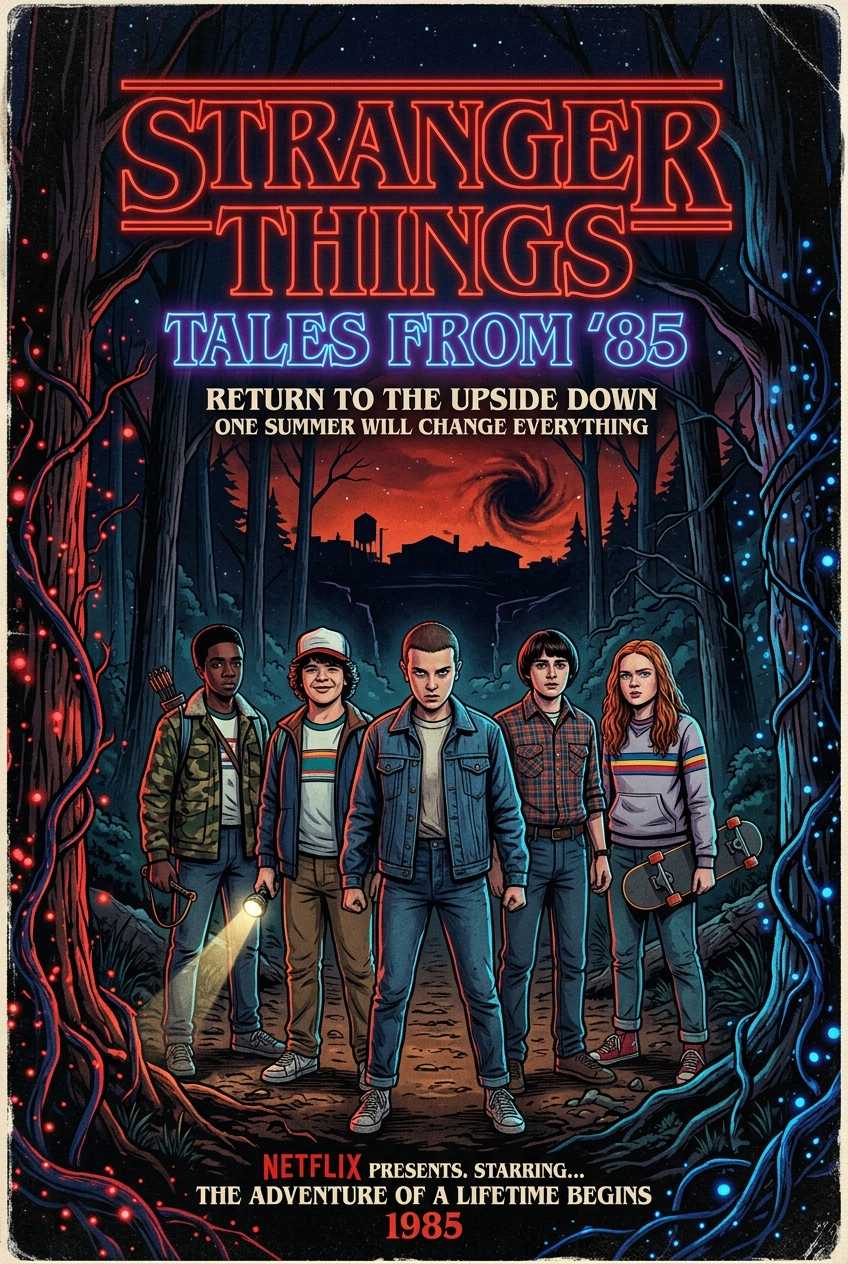 Stranger Things: Tales from '85 Poster